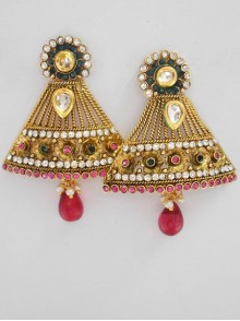 Polki Earrings